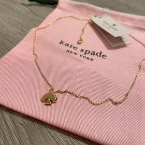 SET Kate Spade Everyday Spade Necklace and matching Earrings